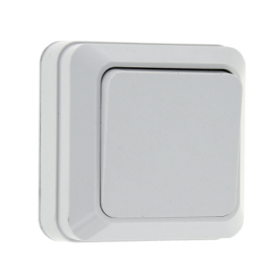 Выключатель 1-клавишный 10A EKF PROxima Рим Белый EKF Рим ENV10-021-10