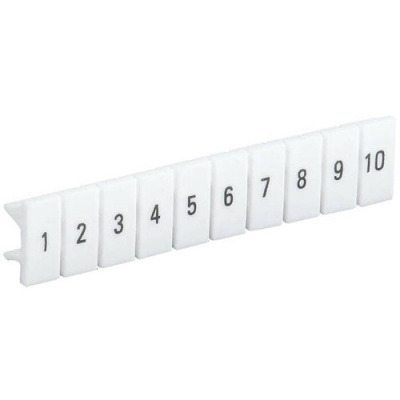Маркеры для КПИ-2,5мм2 с нумерацией №№ 1-10 IEK IEK  YZN11M-002-K00-10