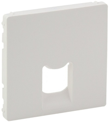Накладка розетки телефонной/комп 1-ой RJ11/RJ45 Legrand Valena Life Белый Legrand Valena Life 755410
