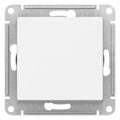 Переключатель 1-клавишный IP44 сх.6 10AX механизм Schneider Electric AtlasDesign AQUA Белый Systeme Electric AtlasDesign ATN440161