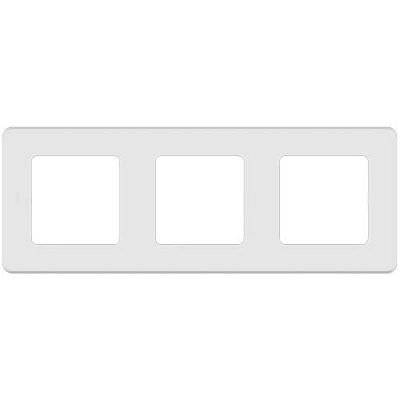 Рамка декоративная универсальная, 3 поста, Legrand Inspiria Белый Legrand Inspiria 673950