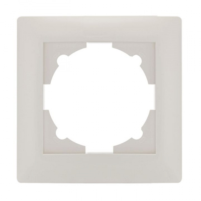 Рамка 1-постовая EKF PROxima Милан Белый EKF Милан EMM-R-1-10