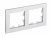 Рамка 2-постовая мрамор Schneider Electric AtlasDesign Nature Крем Роял Systeme Electric AtlasDesign Nature ATN343102