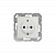 Розетка со шторками 2К+З 16 А 250В~, Белый Jung Eco Profi