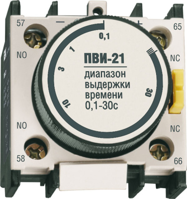 Приставка ПВИ-12 задержка на вкл. 10-180сек. 1з+1P IEK IEK МКИ KPV10-11-2