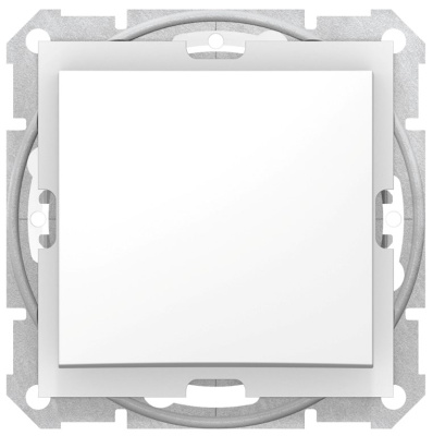 Выключатель 1-клавишный 10A IP44 Schneider Electric Sedna Белый Schneider Electric Sedna SDN0100321