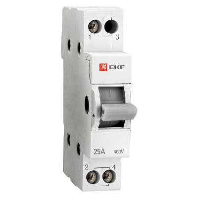 Трехпозиционный переключатель 1P 25A EKF Basic EKF  tps-1-25