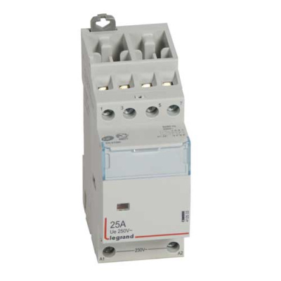 Контактор 230V 2НО+2НЗ 25A Legrand CX3 Legrand  412533