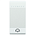 Клавиша Звонок, 1 мод Bticino Living Light Белый