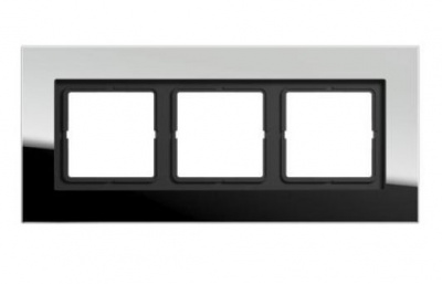 Рамка 3-постовая Jung LS plus Хром Jung LS серия LSP983GCR