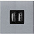 Зарядное устройство USB 2х750mA/1х1500mA 2 мод ABB NIE Zenit Серебряный N2285 PL