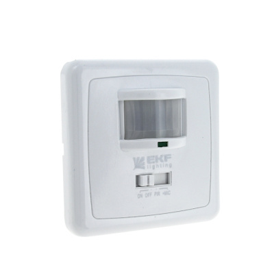 Датчик движения встраиваемый с датчиком звука 500Вт 140 градусов до 12м IP20 EKF PROxima MS-2000 ИК EKF Luma dd-ms-2000