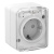 Розетка с/з со шторками 16А 250B IP54 Schneider Electric AtlasDesign Profi54 Белый Systeme Electric AtlasDesign Profi54 ATN540145