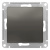 Кнопка нажимная сх.1 10AX механизм Schneider Electric AtlasDesign Сталь Systeme Electric AtlasDesign ATN000915