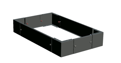 Цоколь 100х800х400мм ЩРНМ-8L, ЩРНМ-9L EKF PROxima EKF  c-100x800