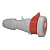 Розетка мобильная 2P+PE 16A 200-250V IP66/67 Legrand P17 Tempra Pro 