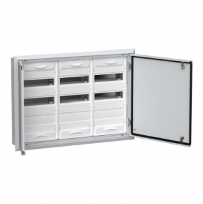 TITAN 5 Корпус металлический ЩРв-108 (3х36) 630х885х130 IP31 бел IEK IEK TITAN 5 TI5-50-V-3X036-31