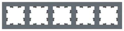 Рамка 5-постовая универсальная Schneider Electric AtlasDesign Грифель Systeme Electric AtlasDesign ATN000705