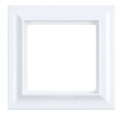 Рамка 1-постовая Jung Eco Profi STANDART Белый Jung Eco Profi STANDART EPS481WW