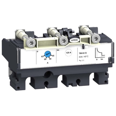 Расцепитель магнитотермический TM40G 3P 3d Schneider Electric Compact/VigiCompact NSX100-250 Schneider Electric Compact NSX LV429153
