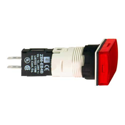 Сигнальная лампа 16мм 12-24В красная с диодом Schneider Electric Schneider Electric  XB6DV4BB