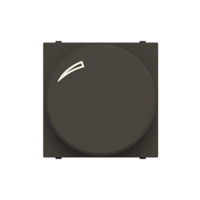 Светорегулятор поворотный 700 Вт для л/ламп 2 мод ABB NIE Zenit Антрацит N2260.9 AN ABB Zenit 2CLA226090N1801