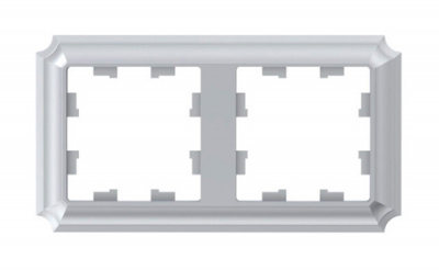 SE AtlasDesign ANTIQUE Рамка 2-постовая Алюминий Systeme Electric AtlasDesign ATN100302