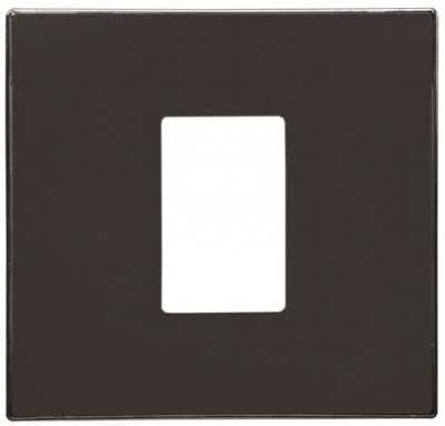 Накладка для механизма VDI 1 пост ABB NIE Sky Черный бархат 8555 NS ABB Sky 2CLA855500A1501