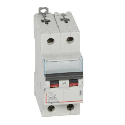Автоматический выключатель 2P 32 A C 10kA Legrand DX3 Legrand DX3 409205