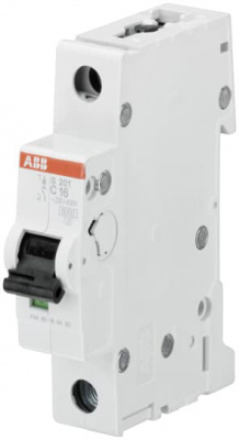 Автоматический выключатель 1P 16A (Z) 10kA ABB S201M ABB S200M 2CDS271001R0468