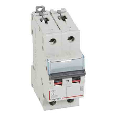 Автоматический выключатель 2P 16A D 6kA Legrand DX3 Legrand DX3 408031