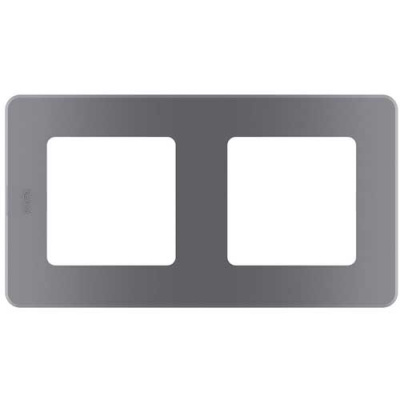 Рамка декоративная универсальная, 2 поста, Legrand Inspiria Дымчатый Legrand Inspiria 673947