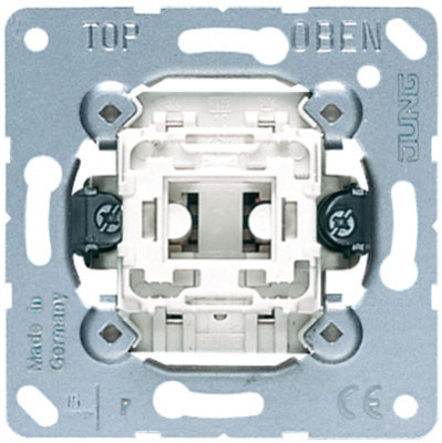 Механизм Выключатель 1-клавишный 10A Jung Jung Jung Механизмы 501U
