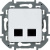 Розетка информационная RJ 45 - категория 6 - UTP Legrand Inspiria Белый Legrand Inspiria 673840