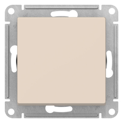 Выключатель 1-клавишный сх.1 10AX механизм Schneider Electric AtlasDesign Бежевый Systeme Electric AtlasDesign ATN000211