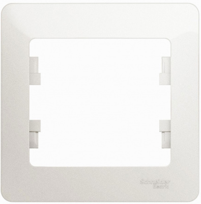 Рамка 1-постовая Systeme Electric Glossa Перламутр Systeme Electric Glossa GSL000601
