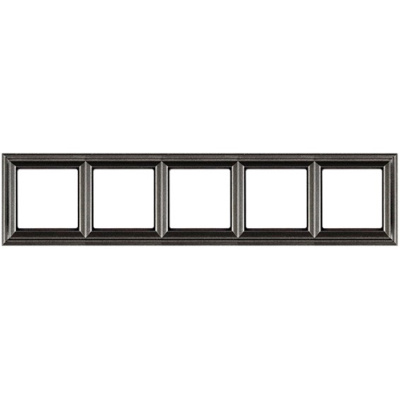 Рамка 5-постовая Jung Eco Profi DECO Антрацит Jung Eco Profi DECO EPD485AN