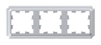SE AtlasDesign ANTIQUE Рамка 3-постовая Алюминий Systeme Electric AtlasDesign ATN100303
