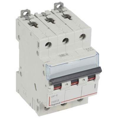 Автоматический выключатель 3P 63A C 6kA Legrand DX3-E Legrand DX3-E 407297