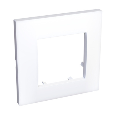 Рамка белая х1 RAL9003 Schneider Electric Schneider Electric  ALB44650