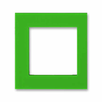 Сменная панель внешняя на многопостовую рамку зелёный ABB Levit ABB Levit 2CHH010250A8067