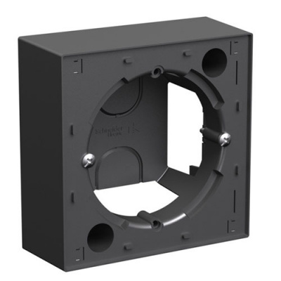 SE AtlasDesign Коробка для наружного монтажа Базальт Systeme Electric AtlasDesign ATN001400