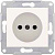 Розетка 1-я без заземления Schneider Electric Sedna Бежевый