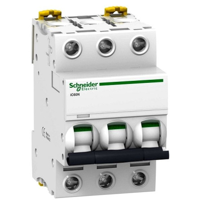Автоматический выключатель 3P 50A D 6kA Schneider Electric Acti 9 Schneider Electric Acti9 A9F75350