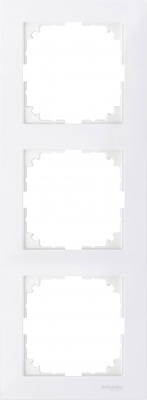 Рамка 3-постовая Merten M-Pure Белый Merten M-Pure MTN4030-3619