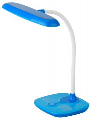 Лампа настольная 6Вт LED Синий Эра ЭРА  NLED-432-6W-BU