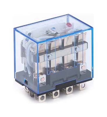 Промежуточное реле 4 конт. с инд. LED 10А 24В AC ПР- DEKraft DEKraft  23211DEK