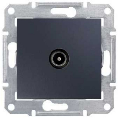 Розетка TV оконечная 1dB Schneider Electric Sedna Графит Schneider Electric Sedna SDN3201670