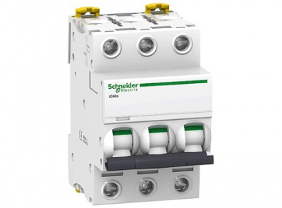 Автомат Schneider Electric Acti 9 iC60H 3P 40A (D) 10kA Schneider Electric Acti9 A9F85340