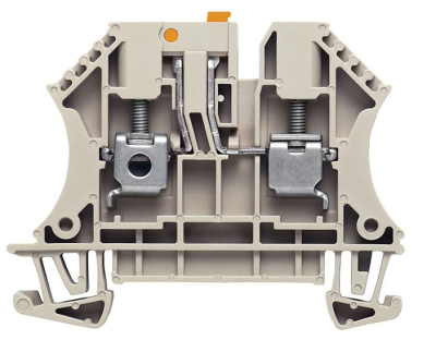 Клеммник измерительный WTR 4 винт 4 мм.кв бежевый Weidmuller Weidmuller  7910180000
